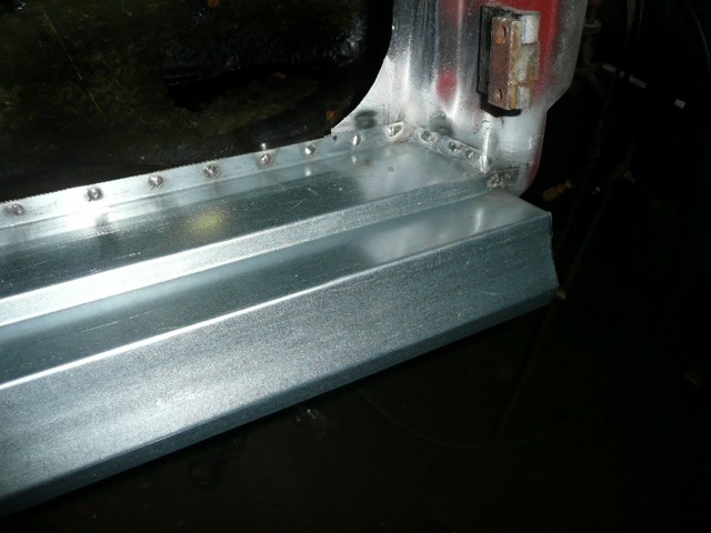 Schweller eingeschweißt 1