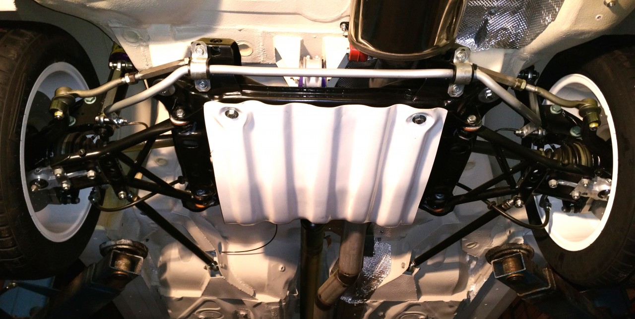 Einbaubeispiel Hinterachse